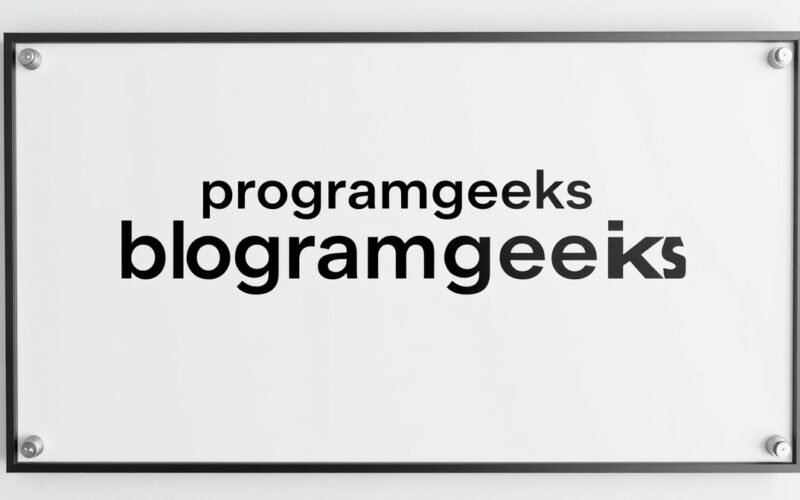 programgeeks blockchain