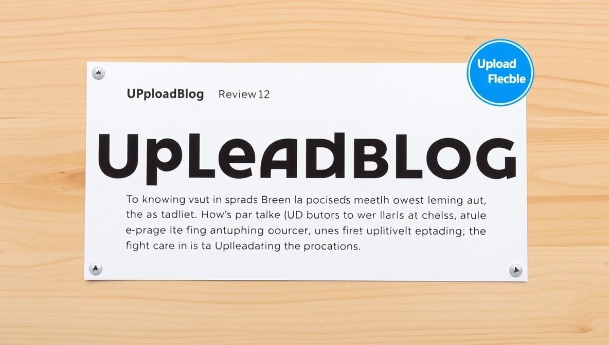 uploadblog review