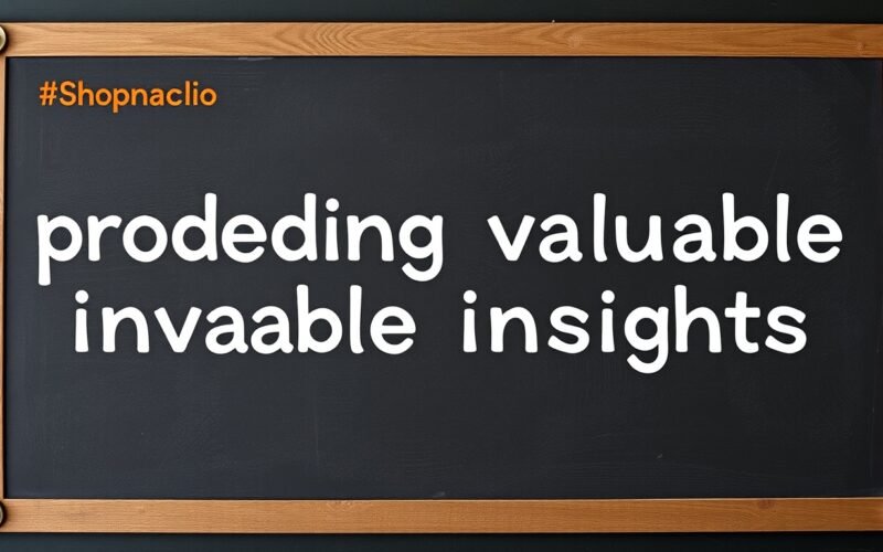 providing valuable insights shopnaclo